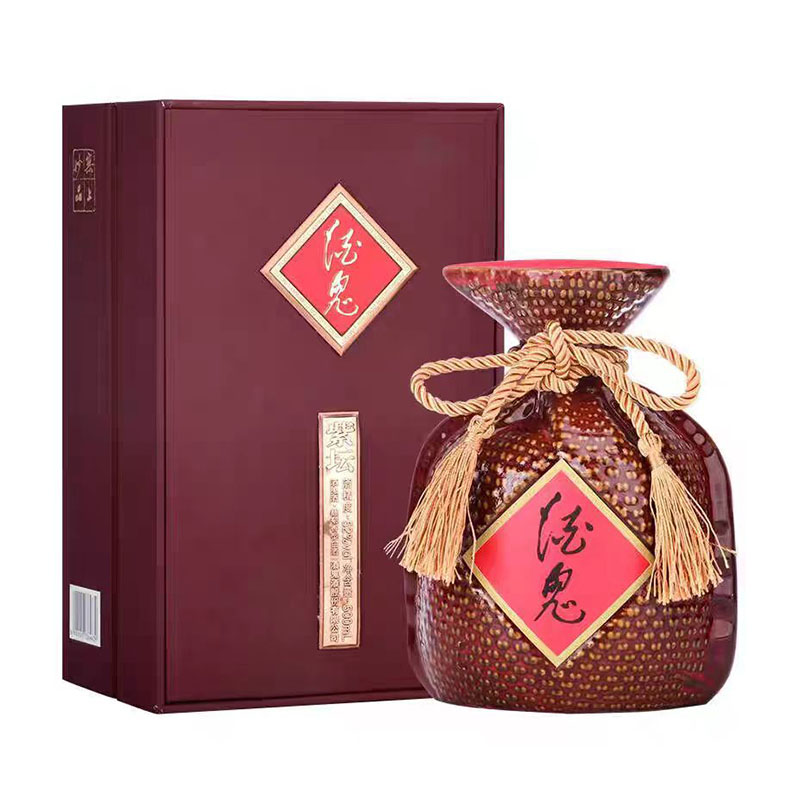 酒鬼酒 新版本紫坛 52度 500ml 馥郁香型白酒高清大图