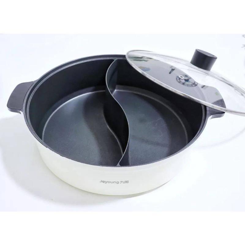 九阳joyoungc21hg3鸳鸯锅火锅锅家用电磁炉专用一体多功能电热锅电