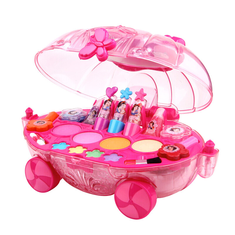 套装粉底全套白雪公主化妆盒小女孩喜欢的过家家玩具 白雪公主化妆盒