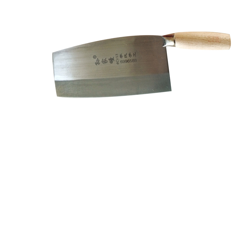 十方嘉桑刀 精选精致复合钢锻造, 均匀无倒刺,质感与锋利相结合,高端 实木手柄,三颗加粗 新高清大图