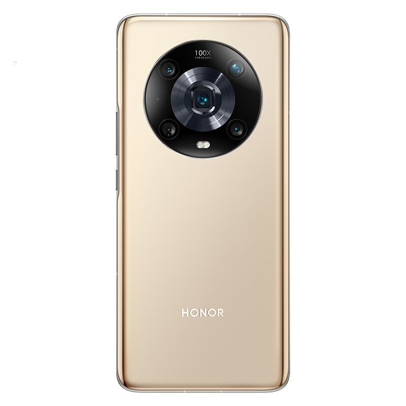 荣耀Magic4 Pro 8GB+256GB 流金 全新一代骁龙8 四曲屏设计 LTPO屏幕 潜望式长焦摄像头 全网通版智能5G手机