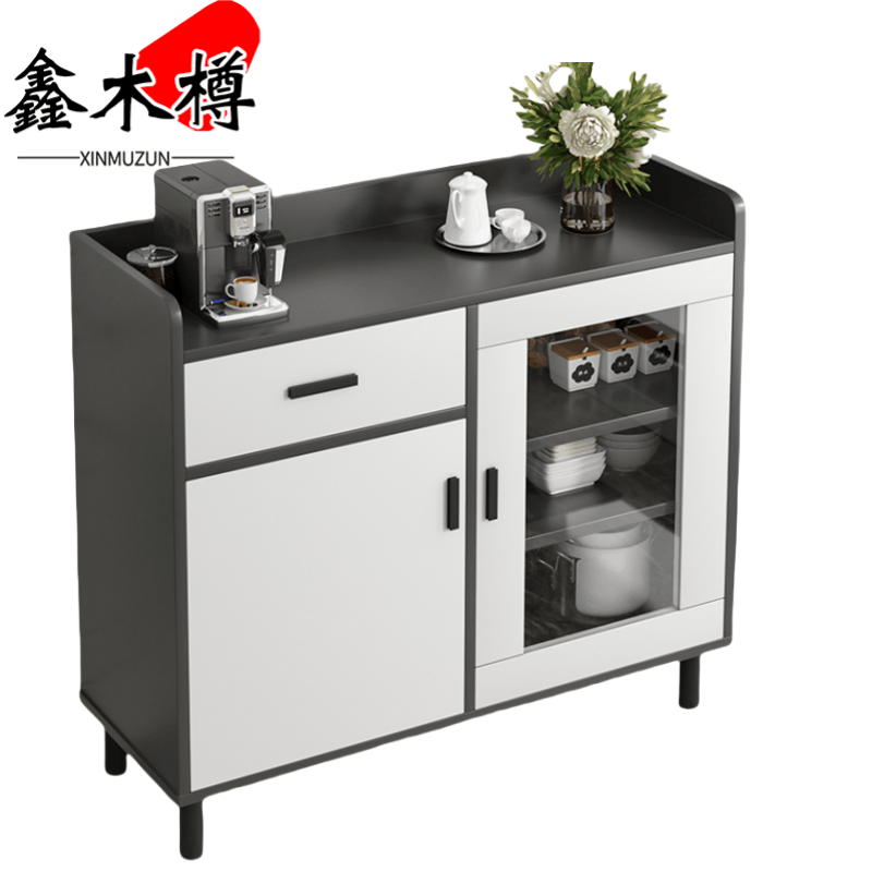 鑫木樽餐边柜长80cm个高清大图
