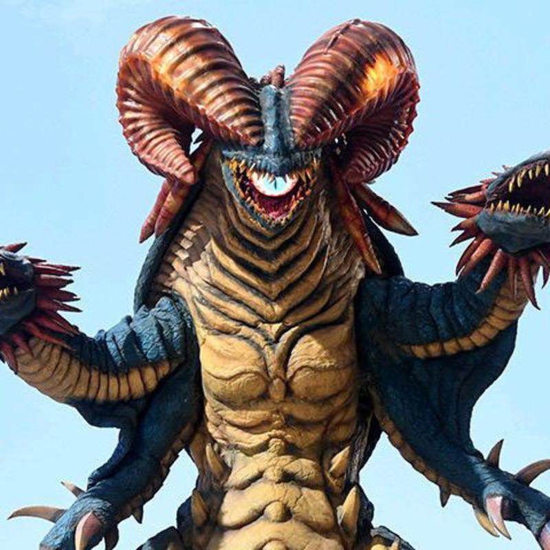 大号软胶怪兽贾戈尔贡软胶奥特曼人偶儿童模型玩偶小号贾尔贡