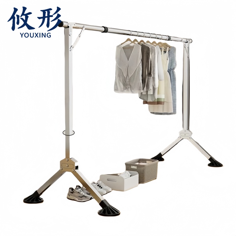 攸形 落地晾衣架 折叠晾衣架2.0m个