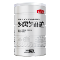 [SUPER会员]燕之坊精选炒熟黑芝麻粒500g 凉拌烘焙搭配杂粮