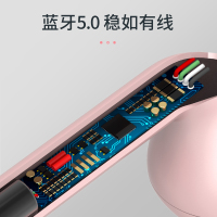 YOCY智能弹窗蓝牙耳机无线双耳适用苹果XI/XR/iPhone11/XSMAX三星小米华为等手机运动无线耳机入耳式
