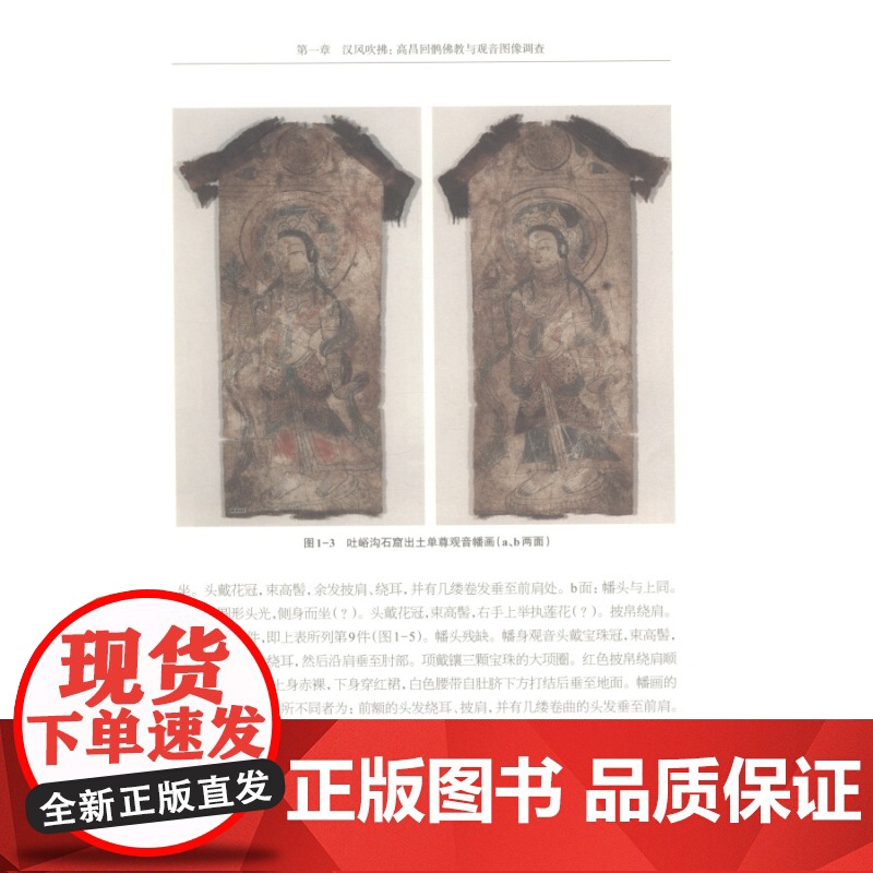 高昌回鹘时期吐鲁番观音图像研究 陈爱峰 高昌佛教艺术 观音图像研究 吐鲁番学研究丛书 宗教文化 上海古籍出版社高清大图