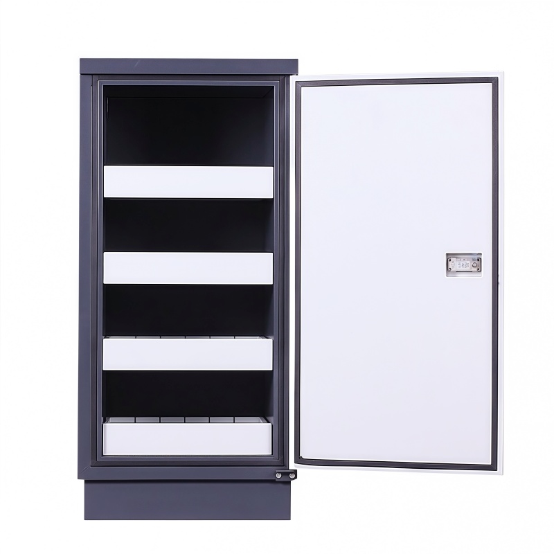 义尊 防磁柜 电子锁四抽 台高清大图