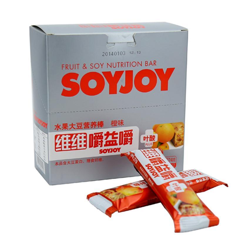 维维嚼益嚼水果大豆营养棒橙味27g