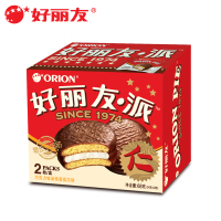 好丽友巧克力派2枚装68g*6盒休闲零食代餐茶点西式糕点面包