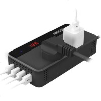 车载智能排插逆变器小型插座12v220v汽车电源转换24V通用万能车用