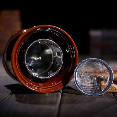 太极火龙罐:送布套+网 火龙罐雷火灸温灸罐陶瓷艾灸罐刮痧杯魔灸罐艾灸杯大器具5cm粗艾