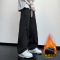秋冬季美式机能风冲锋裤青少年宽松直筒休闲裤高质感穿搭