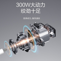 苏泊尔(SUPOR)全钢无缝2L大容量电动绞肉机JRD02-300家用搅拌机多功能防摔碎肉机绞菜机搅碎机