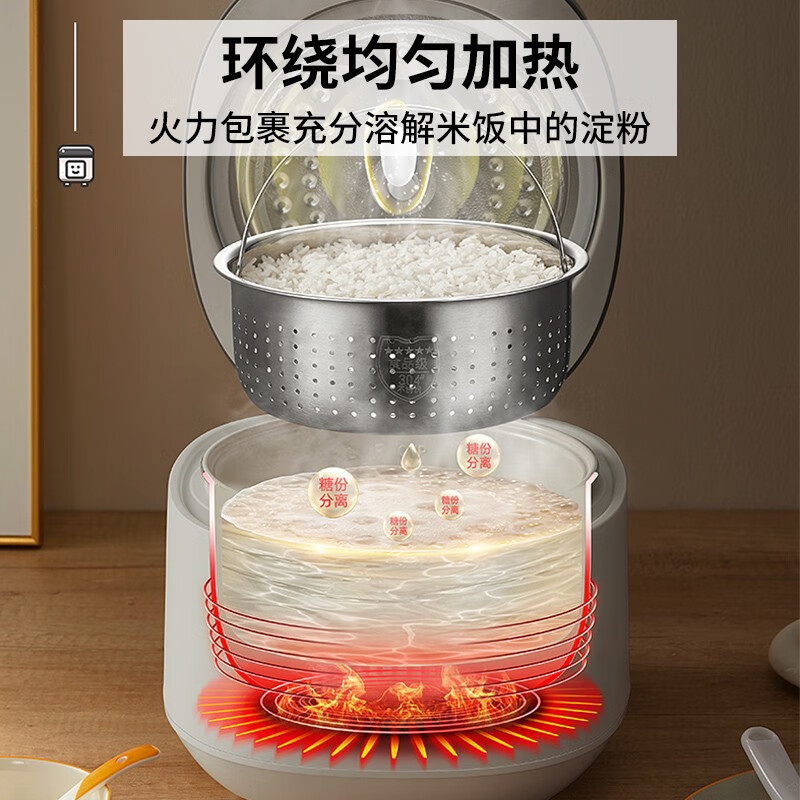 韩国HYUNDAI 电饭煲 QC-FB0225A高清大图