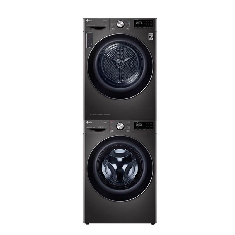 LG 9公斤热泵式烘干机13公斤洗衣机洗烘套装FG13BV4+RC90V9JV2W