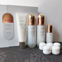 韩束美白淡斑套装水乳改善暗黄护肤品中年妈妈白蛮腰化妆品全套正品