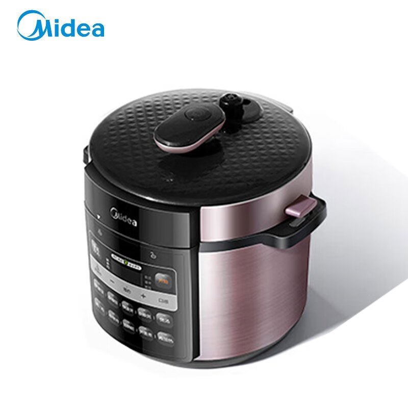 美的 MY-50X3-301 电压力锅电饭煲 5L家用多功能不粘双胆开盖收汁 高压锅