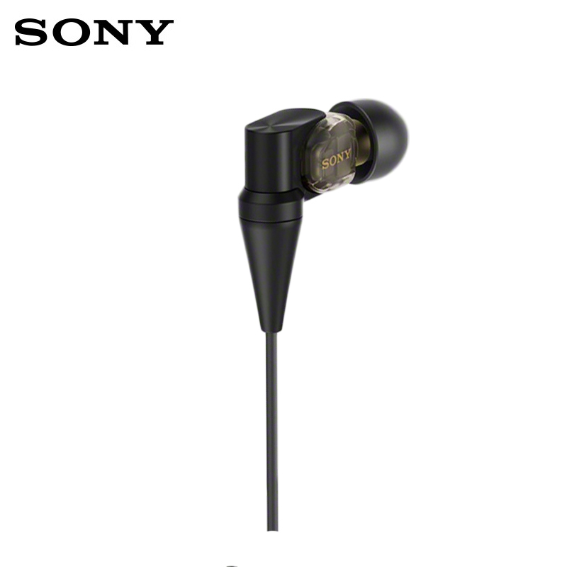 Sony/索尼 XBA-300AP 入耳式三单元动铁耳机手机通用 黑色