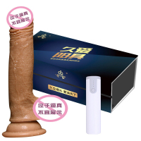 久爱（Jiuai）女用自慰器仿真阳具柔软全自动高潮炮机AV震动棒阳器具女性假阳具夫妻情趣性用品 充电震动摇摆小号_443