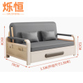 烁恒沙发床海绵款0.8米张 办公沙发乳胶款1.5米 张