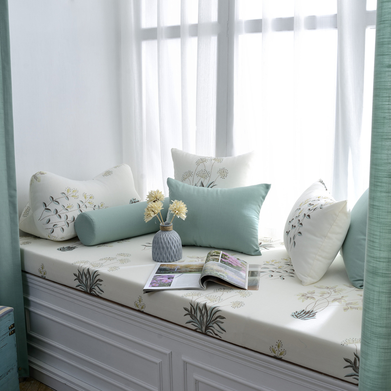 家柏饰(CORATED)高密度海绵飘窗垫窗台垫定做沙发垫北欧阳台垫榻榻米可机卡座 8号色 定制联系客服报价(自拍不发货)高清大图