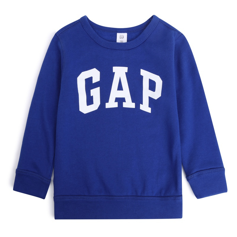 gap女童时尚连帽套头卫衣春510006甜美刺绣洋气童装印花上衣潮流视频