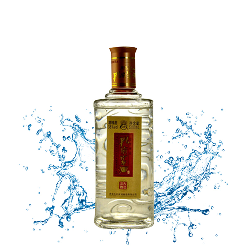 孔府家酒 淡雅酒 38度 500ml*6 整箱装 浓香型 山东白酒