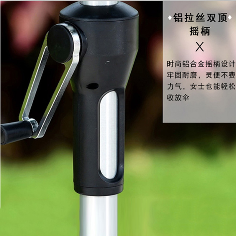 鑫金虎 户外遮阳伞摆摊室外阳台中柱伞塑胶底座高清大图