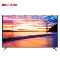 康佳(KONKA)75K2000 75英寸 超薄机身 AI智能4K超高清 2GB+16GB内存 教育电视 网络平板液晶