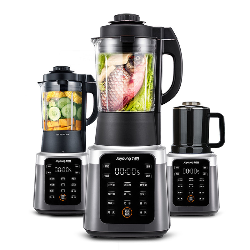 九阳joyoung真空破壁机料理机新款家用全自动多功能加热预约豆浆机绞