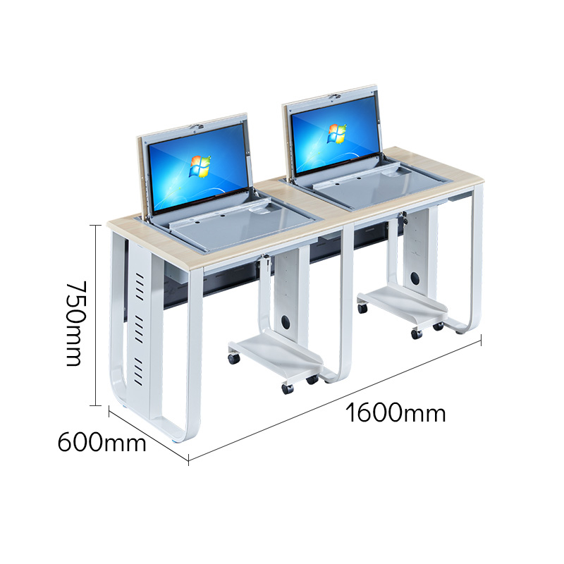 鑫睿辉 翻转电脑桌 RH-双人 张高清大图