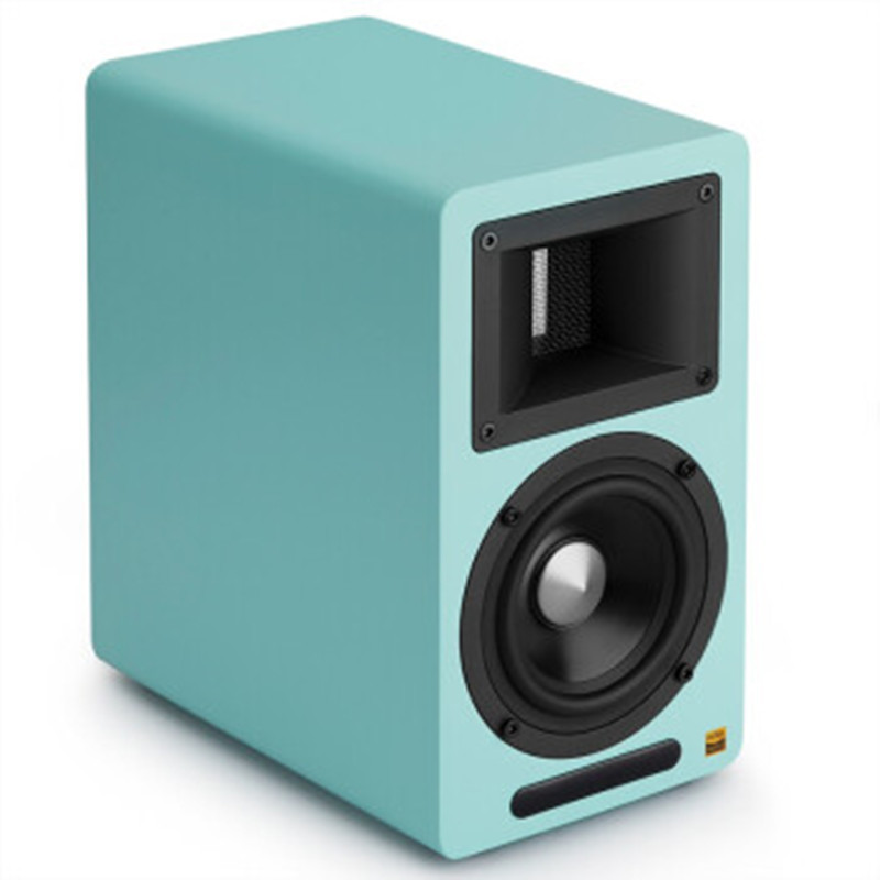 EDIFIER/漫步者 AIRPULSE A80无线蓝牙HIFI书架式有源音箱低音炮 蓝色高清大图