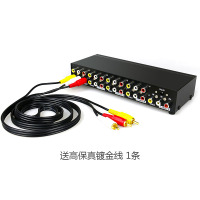 AV分配器 1进8出 一分八 一进八出 音视频切换器一进四出av转换器