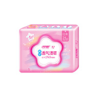 苏宁宜品&月月舒透气清爽日夜用组合卫生巾5片*3包