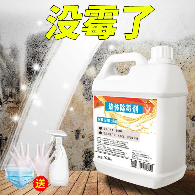 白墙体除霉剂家用墙壁纸清除墙面霉菌防发霉去霉斑清洁防霉剂图片
