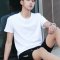 9.9元海贼王短袖T恤男潮牌宽松百搭潮流衣服男装2021新款夏季日系 白色- S