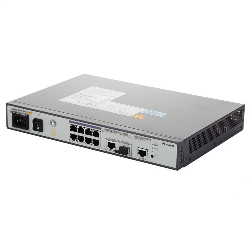 华为(HUAWEI)S2700-9TP-PWR-EI以太网智能8口百兆接入交换机 优享服务