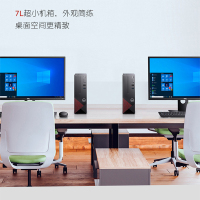 戴尔(DELL)成就3681升级3690办公商用台式机电脑主机 升级十代i3-10105 8G内存 1T机械+256G固态 定制 迷你主机高性能财务税控台式电脑+21.5英寸显示器