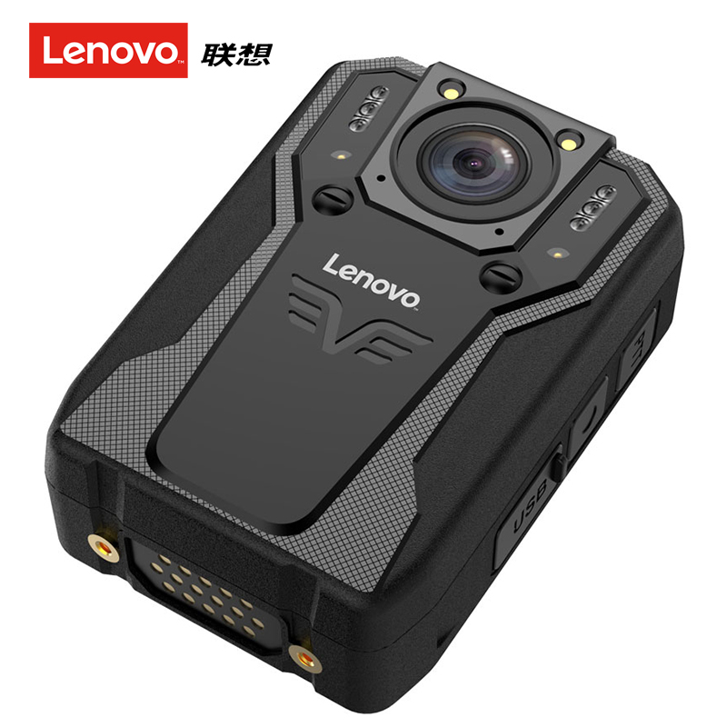 联想(Lenovo)DSJ-5H 128G 执法记录仪 170°超大广角高清红外夜视一键遥控便携 专业录音录像设备