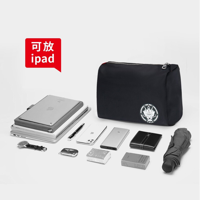 拓蓝(TULN) 雷音斜跨包 TD1BA02028(504)黑色高清大图