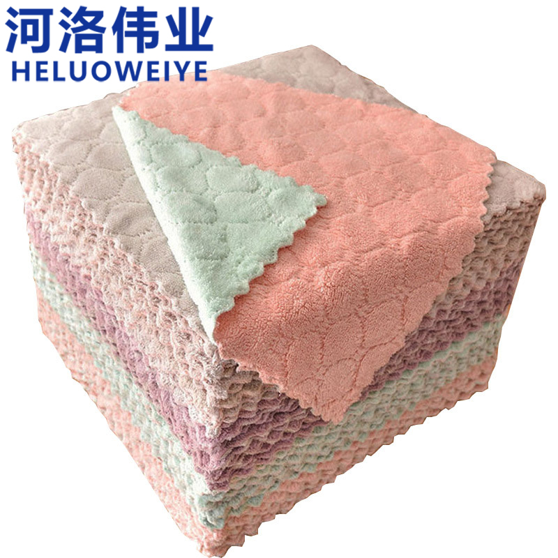 河洛伟业 抹布25*25cm条