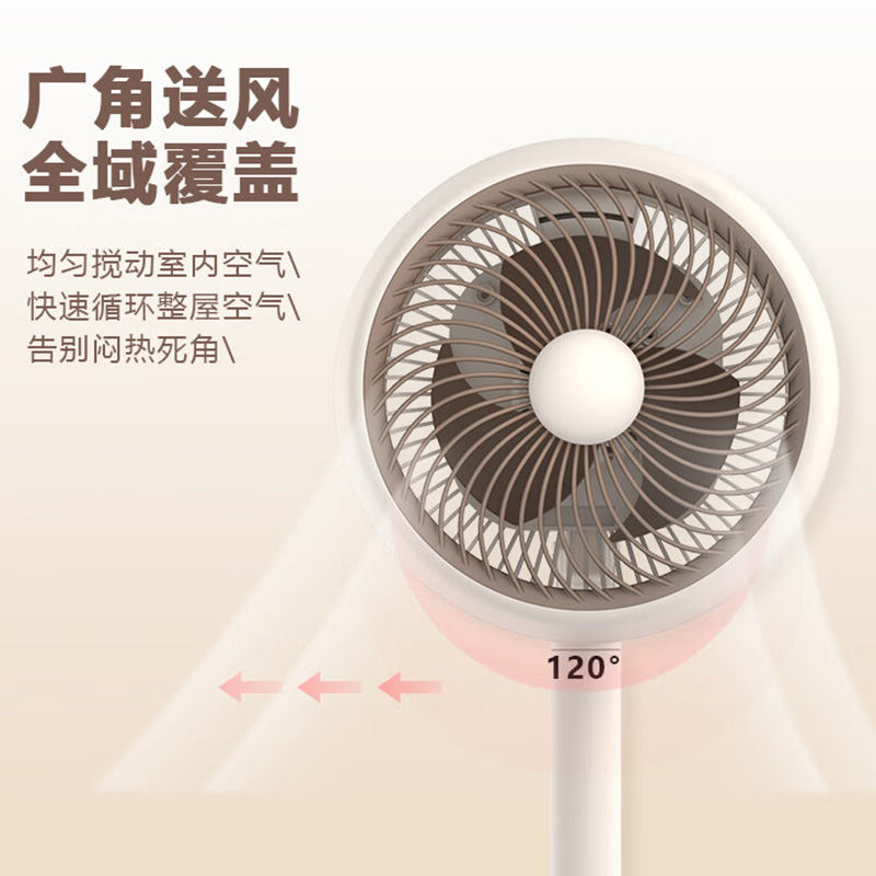 艾美特(Airmate) FA15-X3 机械落地循环扇 35w(单位:台)白色高清大图