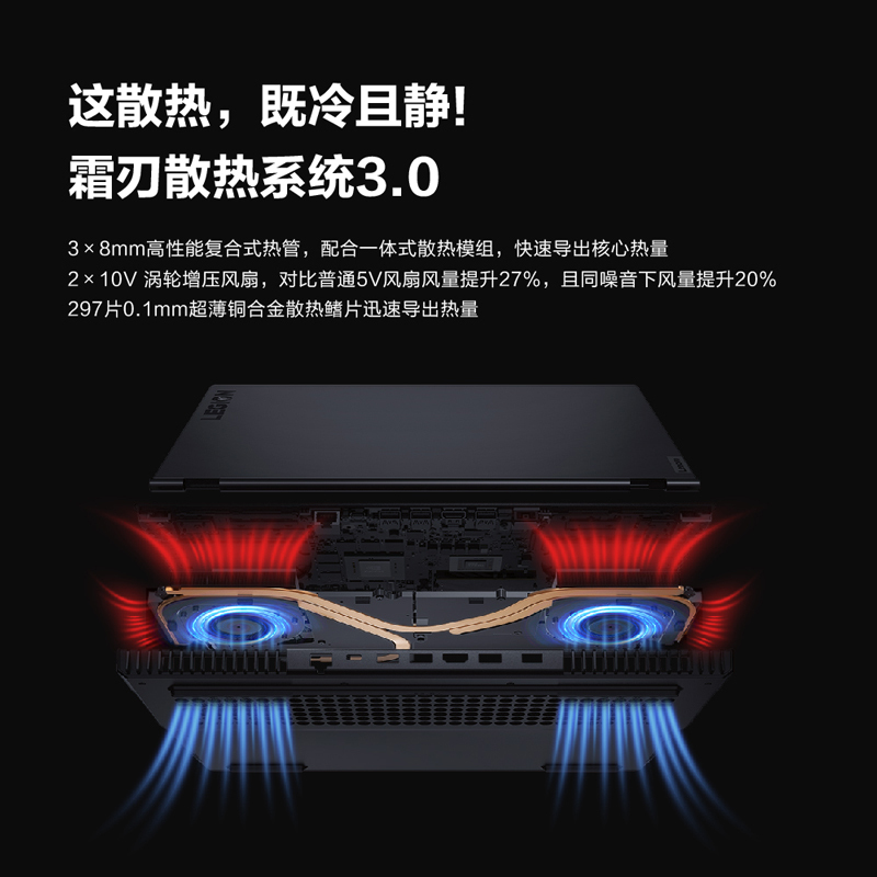 联想(Lenovo)拯救者R7000P 2021 15.6英寸游戏笔记本电脑(新锐龙 6核 R5-5600H 16G 512G RTX3050Ti 165Hz)黑