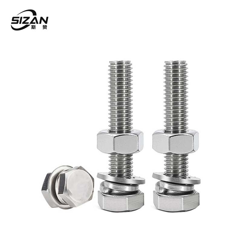 斯赞 不锈钢螺栓 M6*20mm 个高清大图