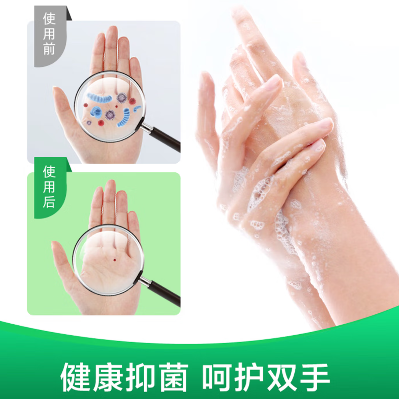 滴露洗手液 滋润倍护500g高清大图