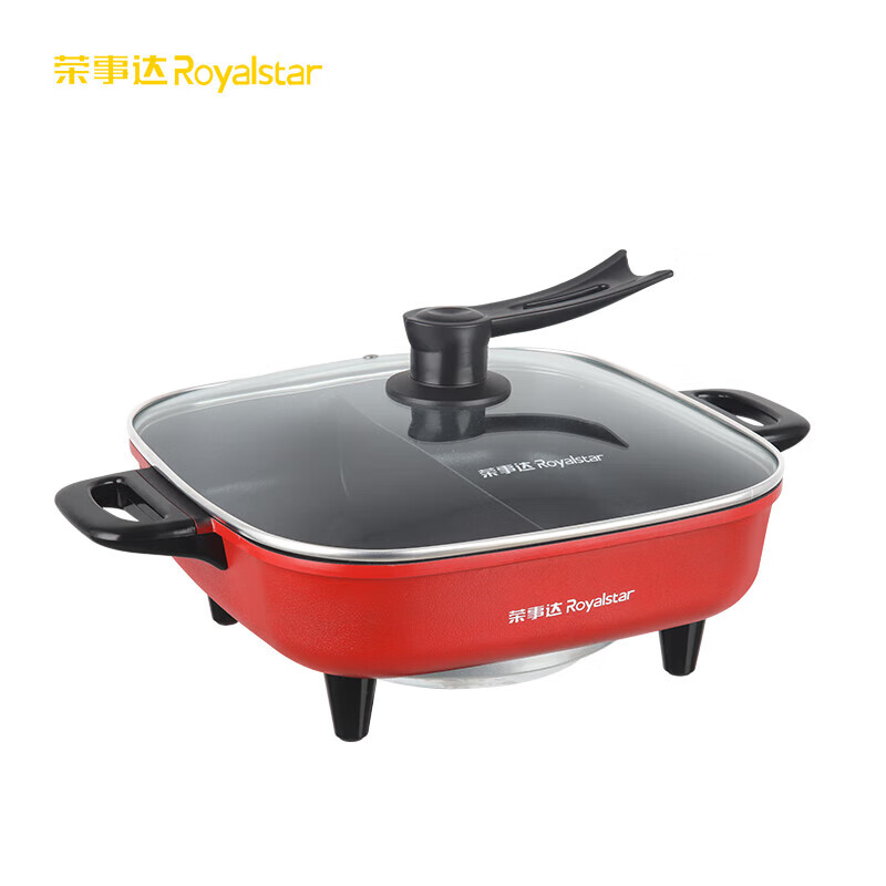 荣事达(Royalstar)5L鸳鸯电火锅 DRG-136K(Y)中国红 1台高清大图