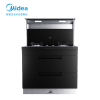 美的(Midea)集成灶JJZT-90D11-G 抽油烟机燃气灶消毒柜套装 厨房环保灶一体灶台天然气