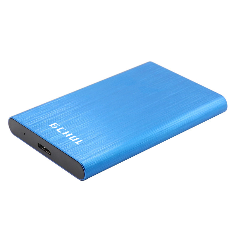 杰储(GCHUL) T1000 1T USB3.0 2.5英寸磨砂蓝色 移动硬盘 (计价单位:个) 磨砂蓝色高清大图