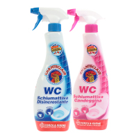 大公鸡头 进口泡沫型马桶洁厕液去除污垢清洁剂除臭625ML*1瓶装除垢款